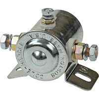 Grounded Continuous-Duty Solenoid Relay, Mini-Breaker, 12 V Absolute Business Supply
