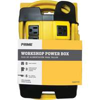 Workshop Power Box, 8 Outlet(s), 6', 15 Amps, 1875 W, 125 V Absolute Business Supply