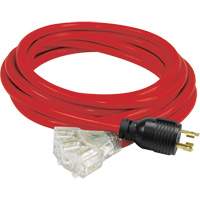 Generator Extension Cord with Tritap, STW, 10 AWG, 3 Outlet(s), 25' Absolute Business Supply