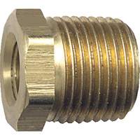 R&eacute;duction m&acirc;le-femelle pour tuyau, 3/8" x 1/4", NPT x FPT, Laiton Absolute Business Supply