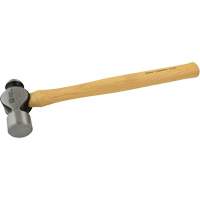 Ball Pein Hammer, 40 oz. Head Weight, Plain Face, Wood Handle Absolute Business Supply