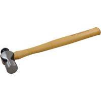 Ball Pein Hammer, 16 oz. Head Weight, Plain Face, Wood Handle Absolute Business Supply