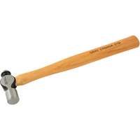 Ball Pein Hammer, 8 oz. Head Weight, Plain Face, Wood Handle Absolute Business Supply