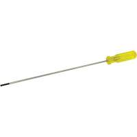 Electrician's Slotted Screwdriver, 3/16" Tip, Round, 15-1/2" L, Plastic Handle Absolute Business Supply