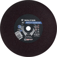 Ripcut Stainless Steel Cut-Off Wheel for Stationary Saws, 14" x 1/8", 1" Arbor, Type 1, Aluminum Oxide, 4400 RPM Absolute Business Supply